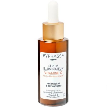 Serum - BYPHASSE - 50ml - Vitamin C - Hyaluronsyre - Provitamin B5