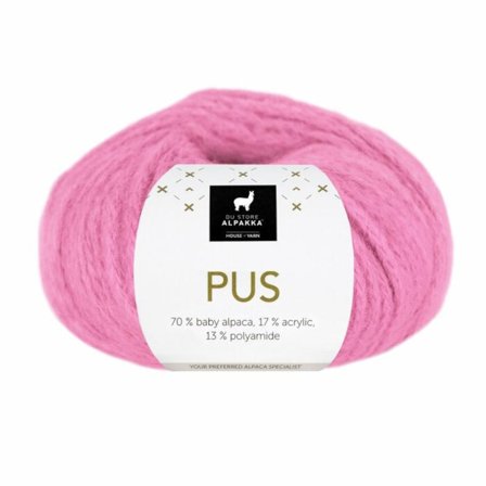 Du Store Alpakka Garn Pus Fuksia 4066, 50g