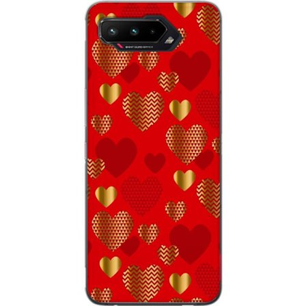 Yhteensopiva Puhelinkuori Asus Asus ROG Phone 5 GoldenHearts