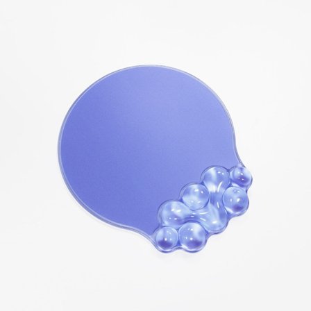 Gennemsigtig silikone musemåtte - Komfortabel og trykaflastende