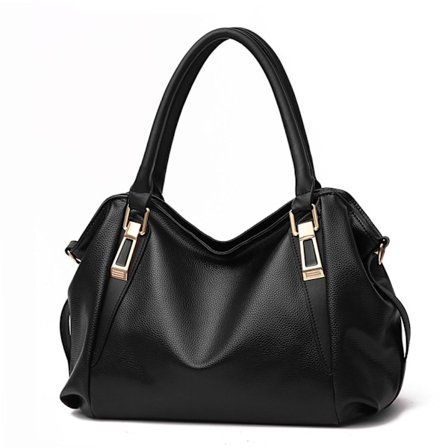 Kvinnors handväska Messenger Bag, Dam Stor kapacitet Mjuk konstläder Axelväskor med övre handtag Cross-body väskor