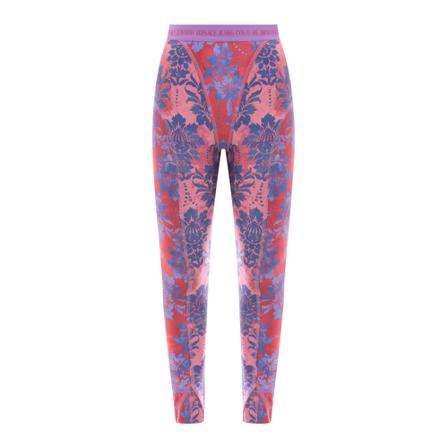 Versace Jeans Couture Leggings 73Hac1A7Js116 , Roze , Dames , Maat: M