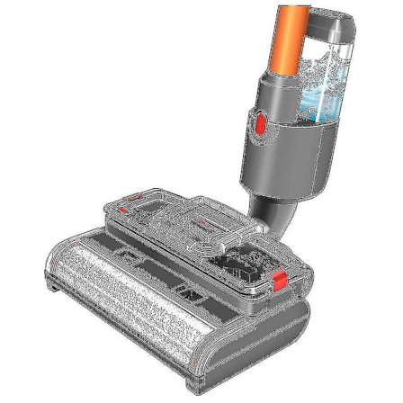 Kompatibel V15 V11 V10 V8 V7 Elektrisk Kosthode Våt Og Tørr Børste Med Rengjørings- Og Rengjøringsfunksjon