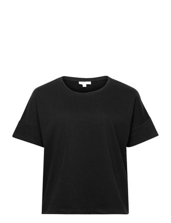 Carissy Life Ss Top Swt Black ONLY Carmakoma