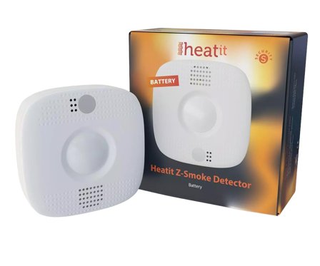 Heatit Z-Smoke Detector Batteridrevet