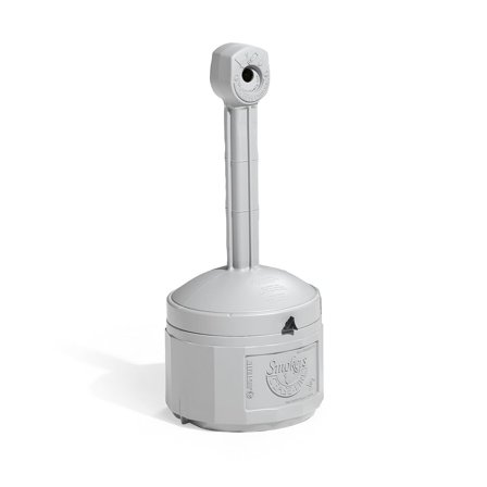 Standascher HENRY, Ø 420 x 980 mm, 15 l, grau