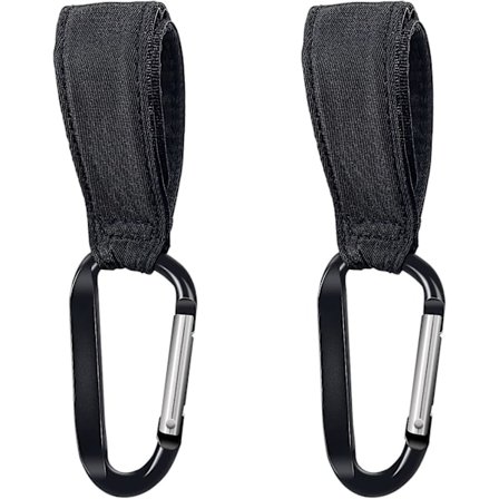 2 st vagnskrokar, vagnsväska krokar krok för barnvagnar universal vagn Crday present