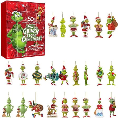 Joulu Blind Box Joulukuun Laskenta Grinch Blind Box