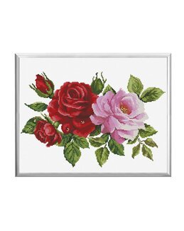 Broderipakke Bilde Roser - Needleart World