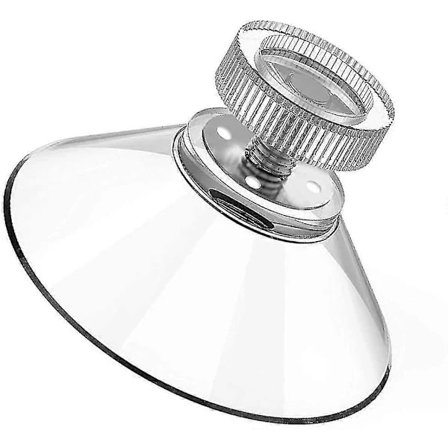 10-pakning sugekopper glass sugekopper 40 mm klar PVC-plast sugekopper uten kroker/ekstra sterke selvklebende sugekoppholdere