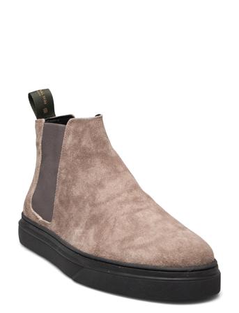 Brizio Støvletter Chelsea Boot Beige Playboy Footwear*Betinget Tilbud