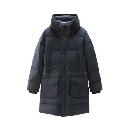 Woolrich, Czarny Down Coats Czarny, Mężczyzna, Rozmiar: L