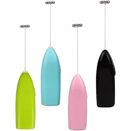 (Pakke med 1) – Batteridrevet eggpisker - Håndholdt visp for kaffe og cappuccino - Praktisk håndmikser for kjøkkenet