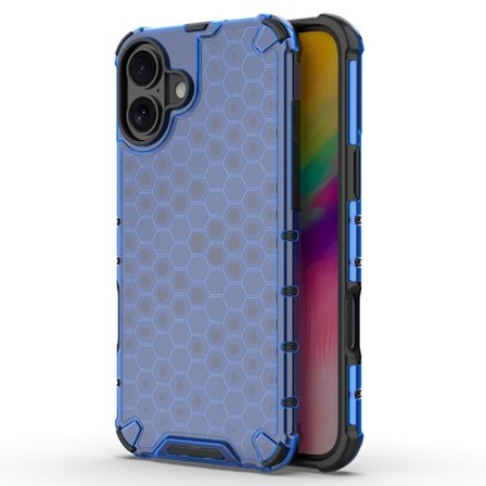 Bofink Honeycomb iPhone 16 cover - Blå