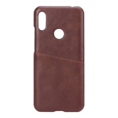 Mobilskal Huawei Y6 Kortfack Brun