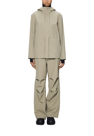 Rains Suva Hardshell String W Jacket W3 Jackor Dam Beige L