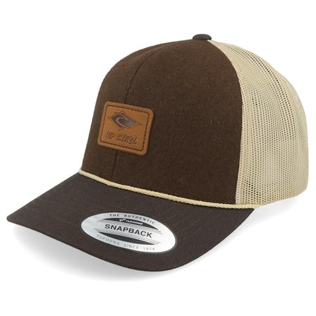 Rip Curl - Marrón trucker Gorra - Fade Out Sand/Brown Trucker @ Hatstore