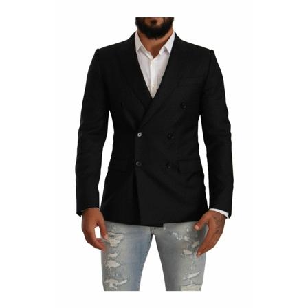 Dolce & Gabbana Formal Blazers Sort, Herre Jakkesæt Blazer