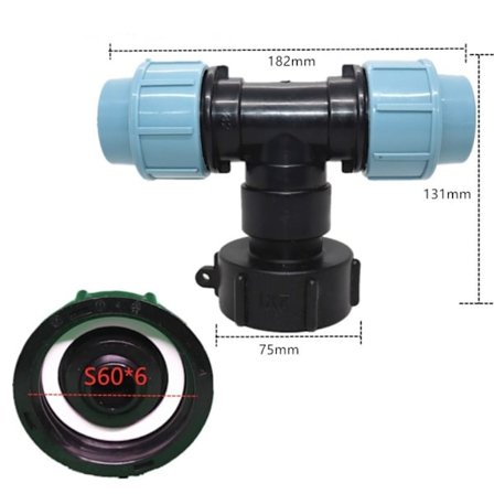 Tankadapterkontakt 32MM T-KONTAKT T-KONTAKT 32mm T-Kopling 32mm T-Kopling