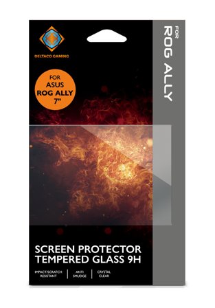 Deltaco Screen protector For Asus Rog Ally 7", scratch clear, 0.33mm