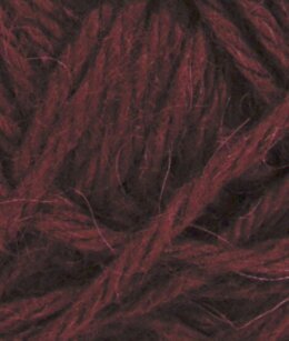 Lanka Soft Lama Viininpunainen-Svarta Fåret