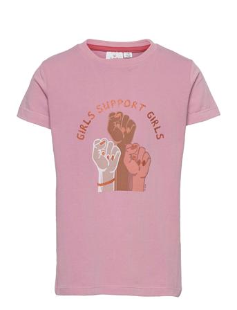 Upper S_S Tee Pink The New