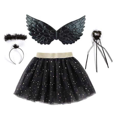 2022 Mote Halloween Barnedress Jente Prinsesse Stjerne Glitter Danseskjørt Sekvens Festforestilling Sett 100cm