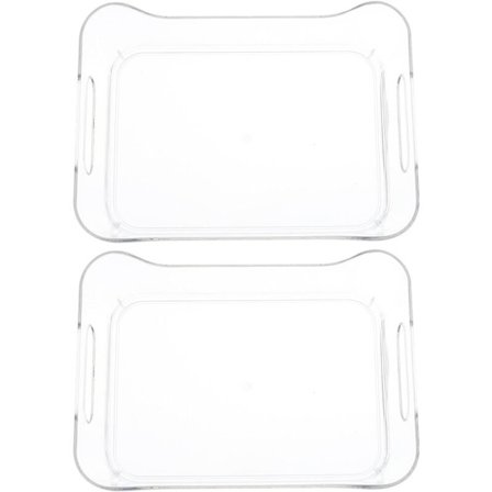 2-pack Förvaringslådor för kylskåp, kompatibla med de flesta märken, små organiseringslådor för kylskåp