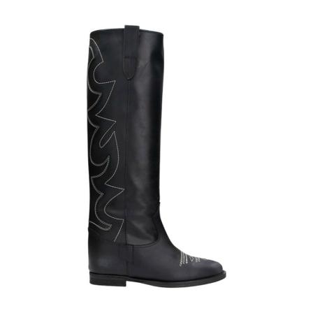 Via Roma 15, boots - Vr 3515-1 Zwart, Dames, Maat:38 EU