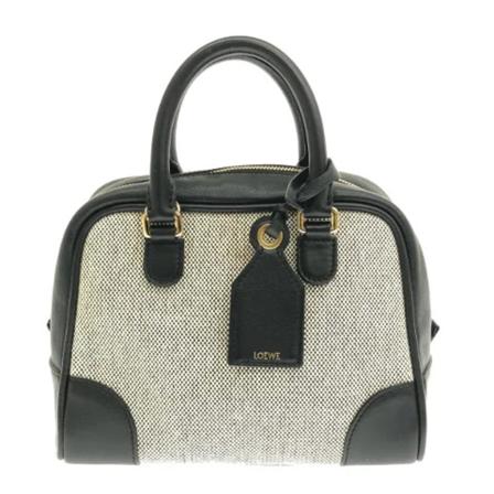 Loewe Pre-owned, Pre-owned Handbag Zwart, Dames, Maat:ONE Size,leather