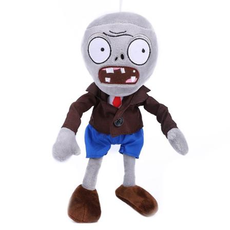 12" Planter VS Zombies plysj brun frakk leker Normal Zombies PVZ 1"
