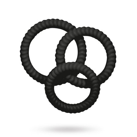 LUST 3kpl Silikonisia penisrenkaita - You2Toys