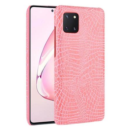 Croco Cover - Samsung Galaxy Note 10 Lite - Lyserød Pink