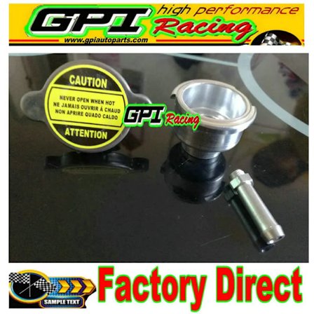 ALUMIININEN JÄÄHDYTTIMEN TÄYTTÖKAULA + 1.1 BAR JÄÄHDYTTIMEN KORKKI