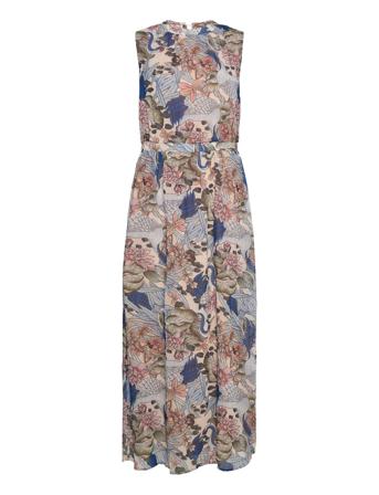 Vinja Long Dress Maksimekko Juhlamekko Monivärinen/Kuvioitu Minus