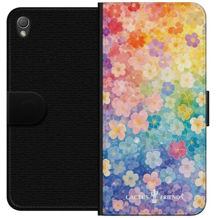 Kompatibelt Lommeboketui til Sony Sony Xperia Z3 Cactus and Friends – RainbowBloom