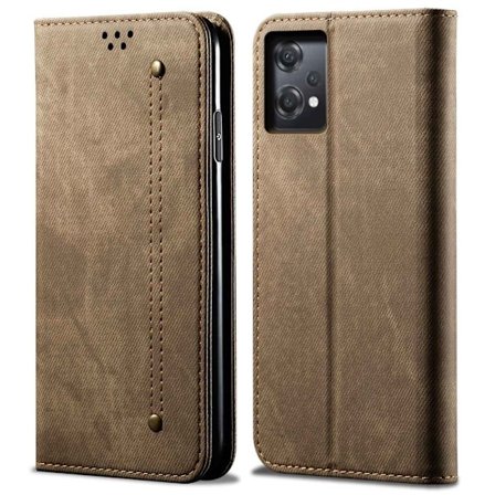 Jeans OnePlus Nord CE 2 Lite 5G flip case - Khaki