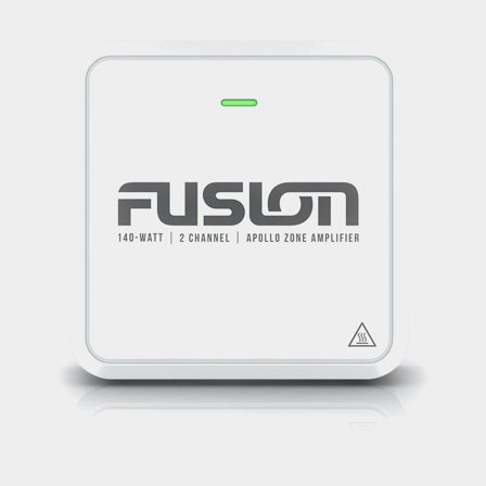 Marine amplifier Fusion Apollo AP-DA214, 12 / 24 V, 120 W, white, with 2 channels