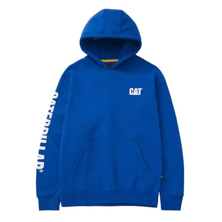 Caterpillar Mens Trademark Banner Hoodie S Memphis Blue