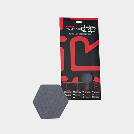 Harken Marine Grip Tape - Honeycomb, Grey, 12 Pieces (MG10HC-GRY)