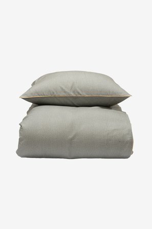 Borås Cotton - Vuodevaatesarja Enzo - Harmaa - Pussilakanasetit - 200X220 - - Homeroom