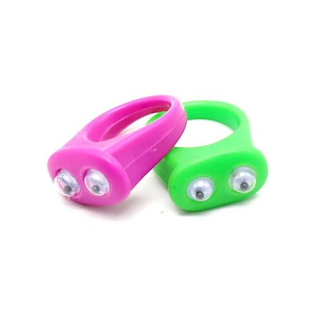 3 delar av aktivitet Eye Ring Leksaker Tecknade barn ringar Halloween Eye Ringar Halloween Giveaway små leksaker, slumpmässiga färger