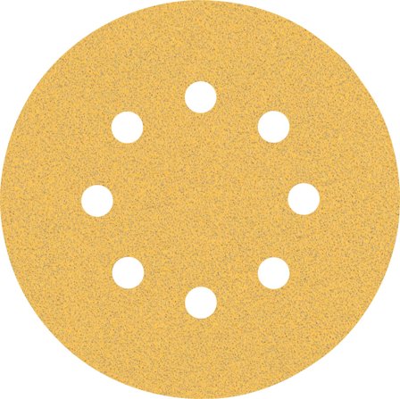 Bosch Expert C470 Slipepapir 125 mm, 8 hull, 5-pakk Ø 125 mm, Maskintilbehør & forbruk