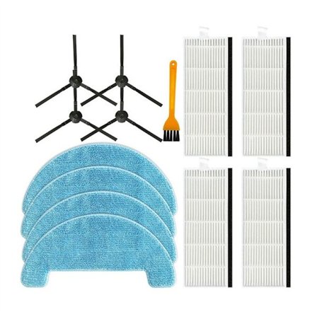 360 C50 G50 Robotti-imurin varaosat ja tarvikkeet - Sivuharjat, HEPA-suodatin, moppi