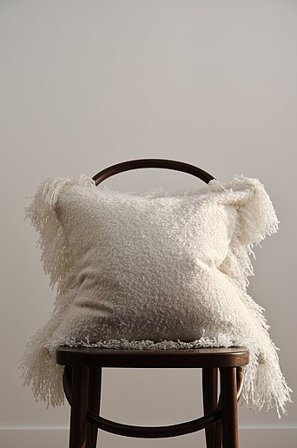 Jotex - Kussenhoes 50x50 Cm Gebroken Wit Gebroken wit - RUFUS - Koop Sierkussens & hoezen bij Jotex