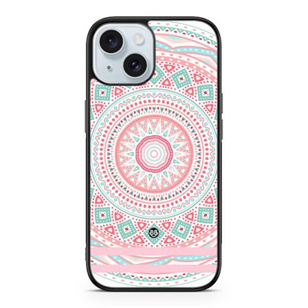 Bjornberry Skal iPhone 15 - Pastellmandala