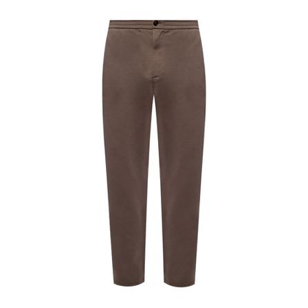 Giorgio Armani Cotton Broek , Bruin , Heren , Maat: L