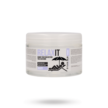 Relax It - Numb Your Bum Before You Succumb 500 ml - Vuxen.dk: Glidecremer