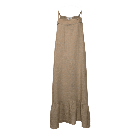 Tiffany Iney, Long Dress - Dusty Green Klänningar Dam ONESIZE