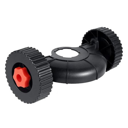 Hjelpehjul til gressklipper, universelle støttehjul for gressklipper, enkel installasjon, gresstrimmerhjul, tilbehør for komfortabel klipping, Jikaix